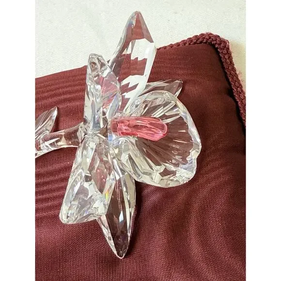 Swatovski Crystal Pink Orchid /W Box 200287 - Picture 8 of 15